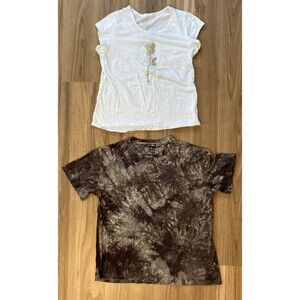 Guess / Fashion Nova Women's Set of 2 T-Shirts (Size XL)